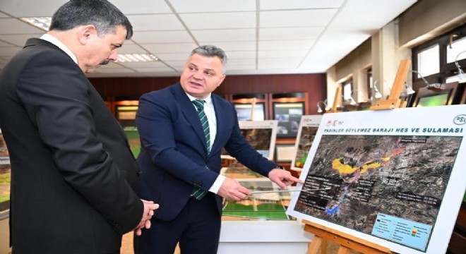 DSİ'den Vali Çiftçi'ye barajlar brifingi 